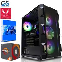 Ultra Gaming PC AMD Ryzen 5 5600G 4.4Ghz 8GB DDR4 240GB SSD Radeon 7 Windows10uD83DuDD25
