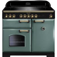 Rangemaster CDL100EIMG/B Classic Deluxe 99cm Electric Range Cooker 5 Burners
