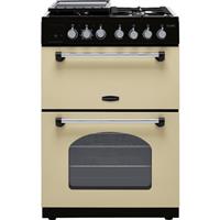 Rangemaster CLA60DFFCR/C Free Standing Dual Fuel Cooker with Gas Hob 60cm Cream