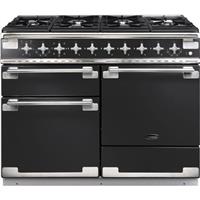 Rangemaster ELS110DFFCB Elise 109cm Dual Fuel Range Cooker 6 Burners Charcoal