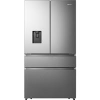 Hisense RF749N4SWSE PureFlat 91cm Frost Free American Fridge Freezer Stainless