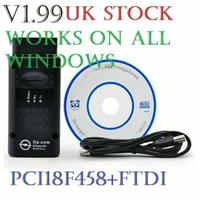 V1.99! OPEL OP COM Vauxhall OBD2 Diagnostic Code Reader Scanner Tool OPCOM