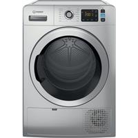 Indesit YTM1192SSXUK Push&Go Heat Pump Tumble Dryer 9 Kg Silver A++ Rated