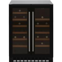 CDA FWC624BL Built Under Wine Cooler Fits 40 Bottles Black G