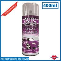 AX Clear Lacquer Spray Paint Aerosol High Gloss Coating Fast-Drying 400ml