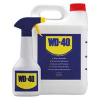 WD-40 5L Multi-Use Lubricant With Free WD40 Spray Applicator Bottle 5 Litre