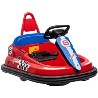 HOMCOM 6V Kids Bumper Car, 360 Rotation Waltz Car w/ 2 Speeds - Red