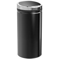 HOMCOM Automatic Hand Sensor Dustbin Kitchen Waste Bin Rubbish Can 42L Black