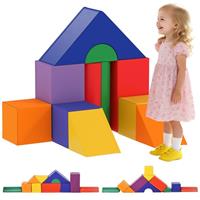 HOMCOM 11-Piece Soft Play Equipment for Toddlers, Soft Play Set