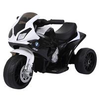 HOMCOM Electric Kids Ride on motorcycle, BMW Licensed, Black