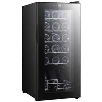 Freestanding Wine Fridge 35cm Wide Undercounter Cooler W/ Temp Control 18 Bottle
