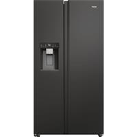 Haier HSW59F18EIPT 91cm Frost Free American Fridge Freezer Black E Rated