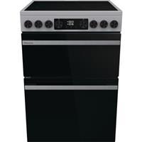 Hisense HDCEC6C20X Hi6 Max 60cm Free Standing Electric Cooker with Ceramic Hob
