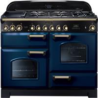 Rangemaster CDL110DFFRB/B Classic Deluxe 109cm Dual Fuel Range Cooker 5 Burners