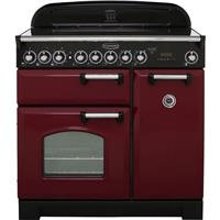Rangemaster CDL90ECCY/B Classic Deluxe 90cm Electric Range Cooker 5 Burners A/A