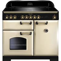 Rangemaster CDL100EICR/B Classic Deluxe 99cm Electric Range Cooker 5 Burners