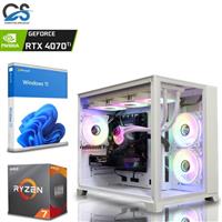 Ultimate Gaming PC AMD Ryzen 7 7800X3D 12GB RTX 5070 32GB DDR5 2TB NVME