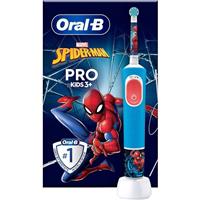 Oral-B Vitality PRO Kids Spider-Man Electric Toothbrush With Timer Blue
