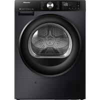 Hisense DH3S802BB3 3S Series Heat Pump Tumble Dryer 8 Kg Black A+++ Rated