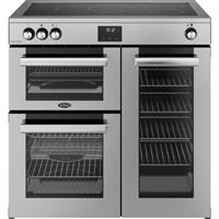 Belling 444411796 Cookcentre 90Ei 90cm Electric Range Cooker 5 Burners A/A
