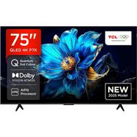 TCL 75P7K-UK 75 Inch QLED 4K Ultra HD Smart TV Bluetooth WiFi