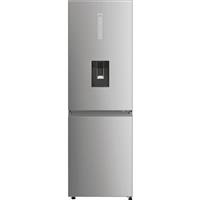Haier HDPW5618DWPK 60cm Free Standing Fridge Freezer Platinum Inox D Rated