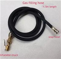 Tyre Changer Machine Inflation Hose And Air Chuck Assemby Set 1.5M Long Black