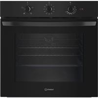 Indesit IO 233 B UK Click&Clean Built In 60cm Electric Single Oven Black A