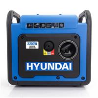 Hyundai 2200W / 2.2kW Petrol Inverter Generator, Pure Sine Wave Output HY2250SI