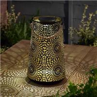Solar Garden Hanging Lantern Outdoor Lighting Table Lamp Silhouette Light Decor