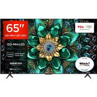 TCL 65Q6C-UK 65 Inch MiniLED 4K Ultra HD Smart TV Bluetooth WiFi