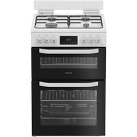 Hotpoint HTG6GDCW Gas Cooker 60cm Free Standing White New