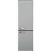 Swan SR11020GRNE Retro 59cm Free Standing Fridge Freezer Grey E Rated
