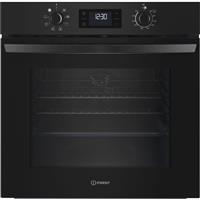 Indesit IO 253 B UK Turn&Go Built In 60cm Electric Single Oven Black A
