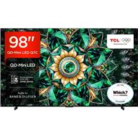 TCL 98Q7C-UK 98 Inch MiniLED 4K Ultra HD Smart TV Bluetooth WiFi