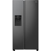 Hisense RS5P535NTFDUK PureFlat 92cm Frost Free American Fridge Freezer Black