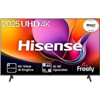 Hisense 65A6QTUK 65 Inch LED 4K Ultra HD Smart TV Bluetooth WiFi
