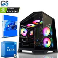 Gaming PC i7 12700KF RTX 5060 8GB 32GB DDR5 1TB M.2 SSD WiFi Windows 11 RGB