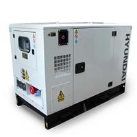 Hyundai Diesel Generator 8.8kW / 11kVA Three Phase 400v / 230v 1500rpm DHY11KSE