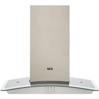 AEG DTB3653M Built In 60cm 3 Speeds Chimney Cooker Hood Stainless Steel C Rated