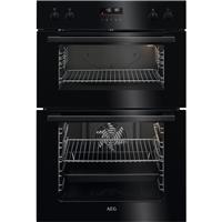 AEG DCE531160B Built In 59cm Electric Double Oven Black A/A