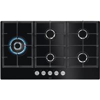 AEG HKB95820NB Built In 86cm 5 Burners Black Gas Hob