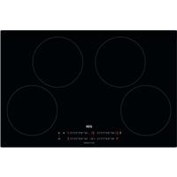 AEG IKX84401CB 3000 Series 77cm 4 Burners Induction Hob Touch Control Black