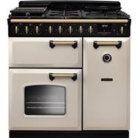 Rangemaster CLDL90DFPPCR/AB1 Classic Deluxe 90 90cm Dual Fuel Range Cooker 5
