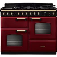 Rangemaster CLDLO110DFPBOR/AB1 Classic Deluxe 110 109cm Dual Fuel Range Cooker