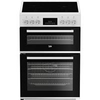 Beko FTC6731W AeroPerfect 60cm Free Standing Electric Cooker with Ceramic Hob