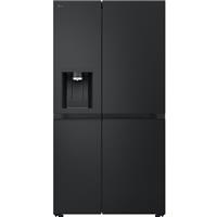 LG GSLE81EPBD NatureFRESH 91cm Frost Free American Fridge Freezer Matte Black