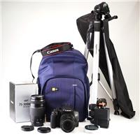 Canon EOS 850D Camera & 18-55 & 75-300 Lens Kit Refurbished + 12 Month Guarantee