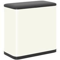 8L Hanging Kitchen Bin, Rubbish bin w/ Stay-Open Lid for Under Sink