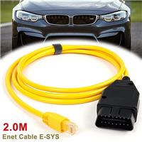 FOR BMW Ethernet to OBD Enet Cable E-SYS IcoM Coding F/G-Series 2M OBD2 Coding